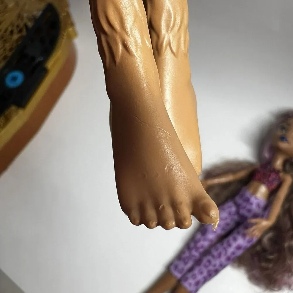 Monster High Clawdeen Wolf Doll Lot 3 G3 G1 TLC Parts OOAK